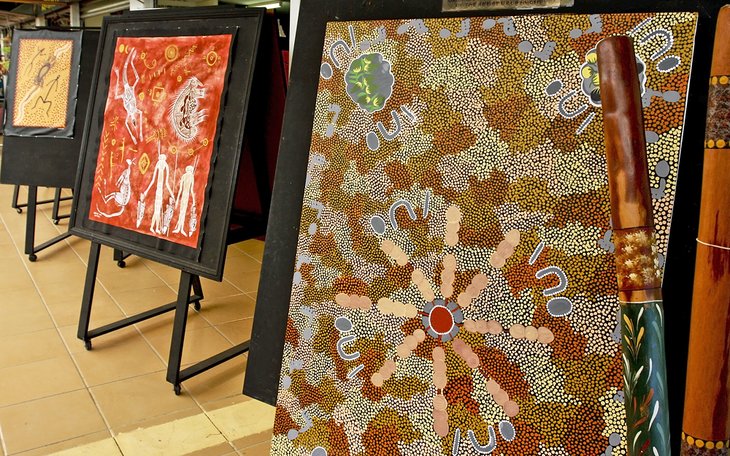 Aboriginal art in Kuranda