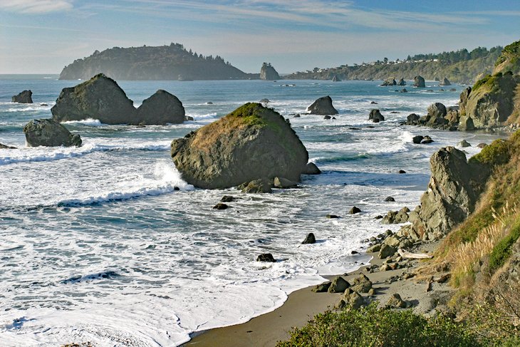 Luffenholtz Beach near Moonstone Beach County Park