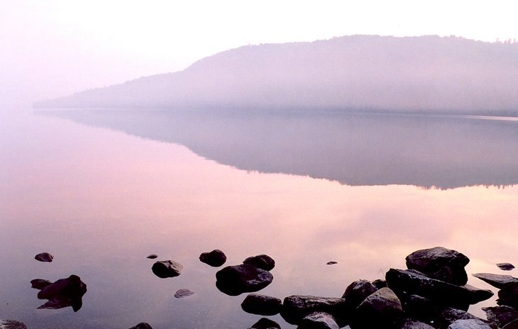 Sunrise at Bon Echo Provincial Park