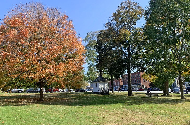 The Village Green in Litchfield