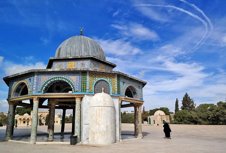 The Dome of the Chain on Temple Mount