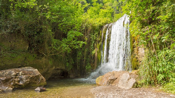 Waterfall in the Valley of the Ferriere