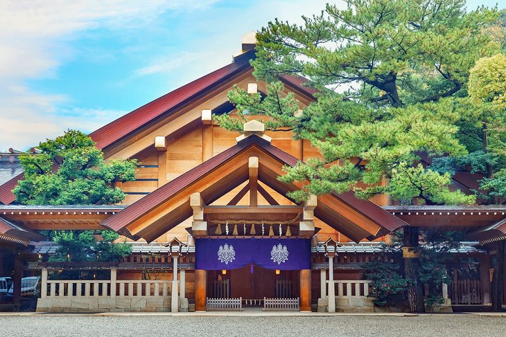 The Atsuta Shrine in Nagoya, Japan