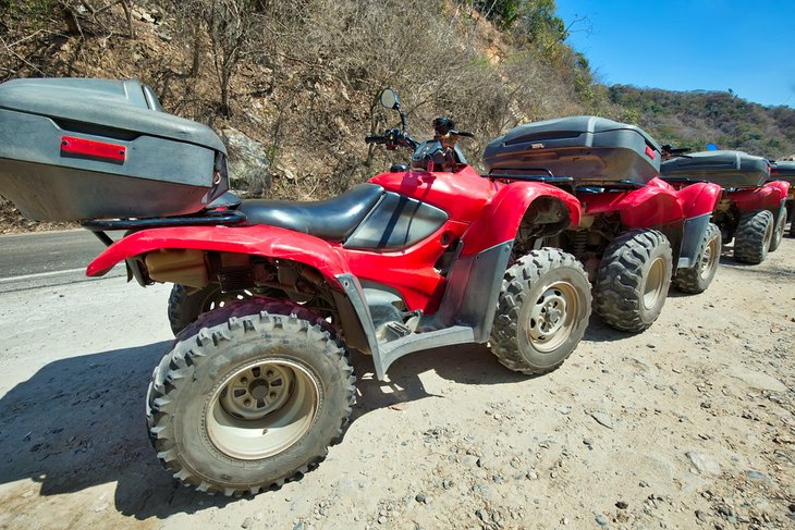 ATVs ready for adventure in Puerto Vallarta