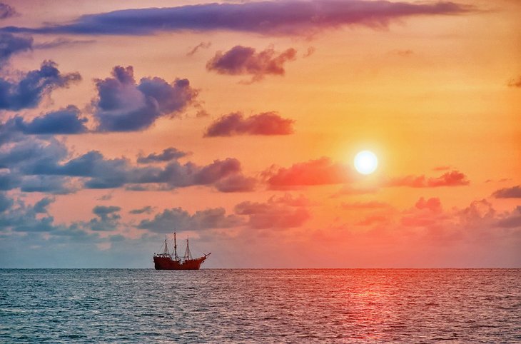 Sunset cruise on the Bay of Banderas