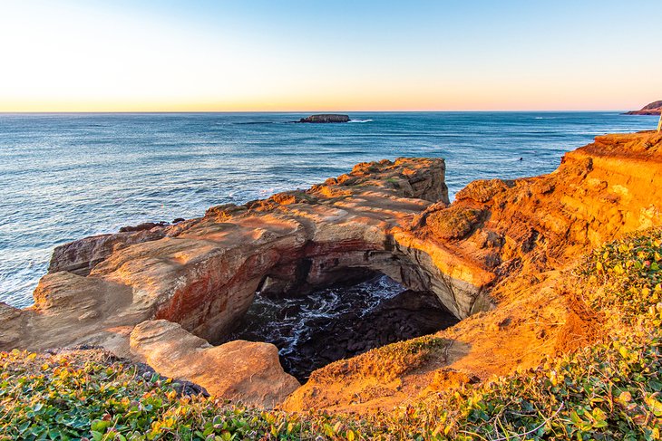 Sunset at Devils Punchbowl