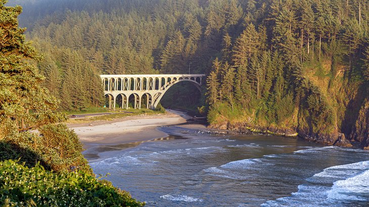 Ben Jones Bridge on the Otter Crest Loop