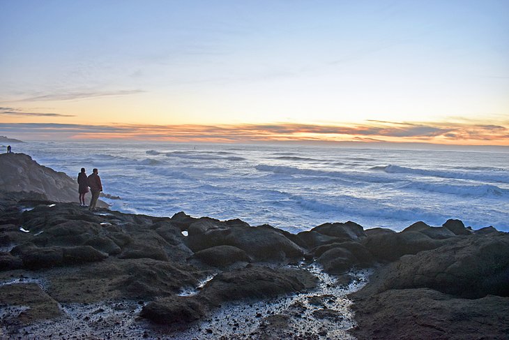 Ocean view from Sunset Street lookout