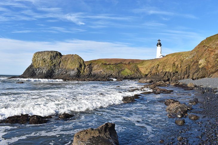 Yaquina Head Lighthouse in Newport