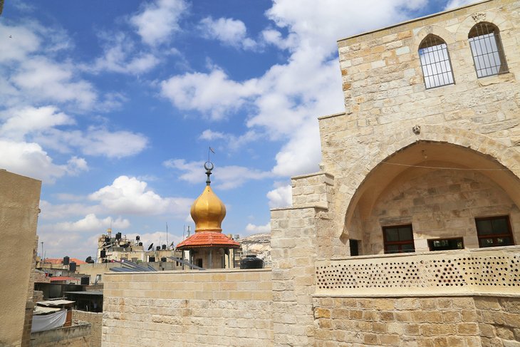 Blick auf die Altstadt von Nablus
