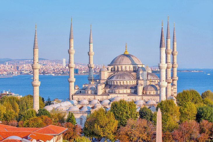 La mosquée bleue d'Istanbul