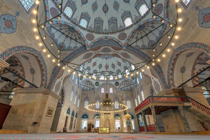Intérieur de la mosquée Sultan Beyazıt II