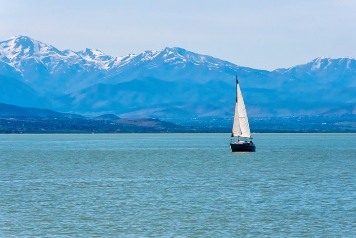 Sailboat on Utah Lake