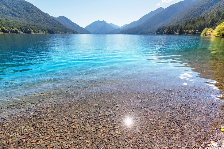 Lake Crescent in Olympic National Park