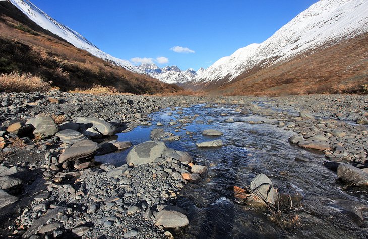 Crow Pass Trail in Chugach State Park