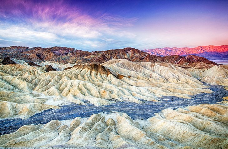 Sunrise at Zabriskie Point, Death Valley National Park