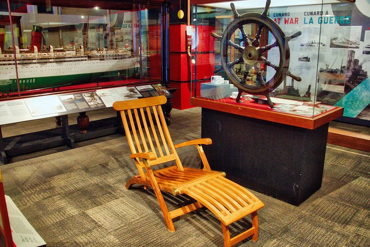 Maritime Museum of the Atlantic, Titanic deck chair