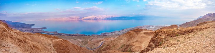 Ansichten vom Panoramakomplex des Toten Meeres
