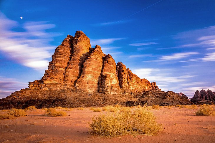 Seven Pillars of Wisdom rock formation