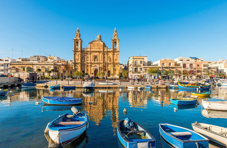 Sliema's harbor