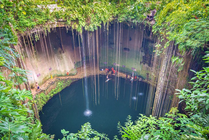 Ik-Kil Cenote near Chichen Itza