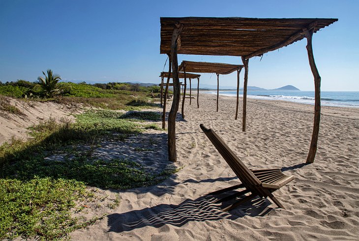 Beach at Lagunas de Chacahua National Park