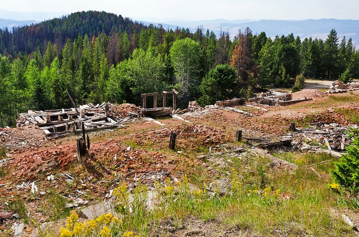 Remnants of Granite Ghost Town