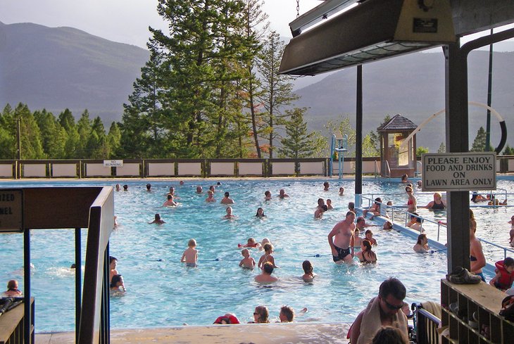 Fairmont Hot Springs pool