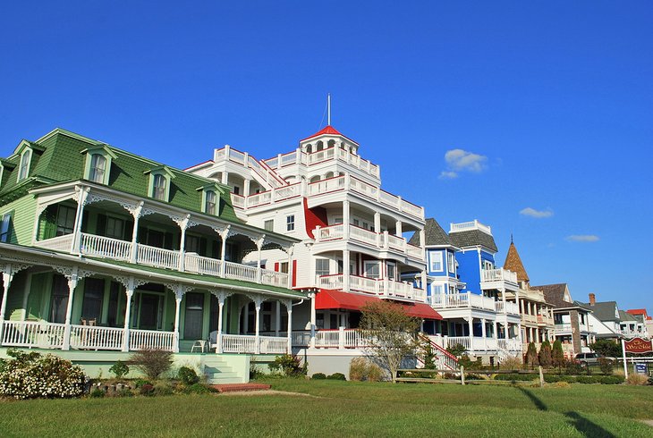 Victorian homes in Cape May