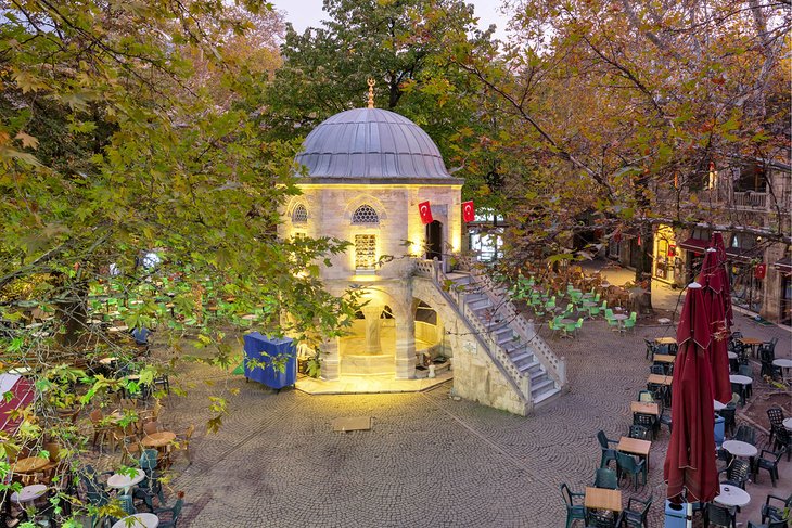 Courtyard inside the Koza Han