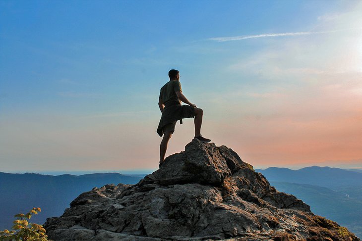 The summit of Mount Si