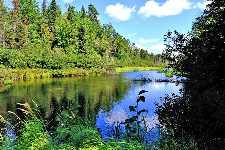 Land o' Lakes region in Wisconsin