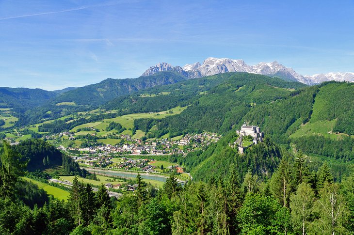 View over Werfen