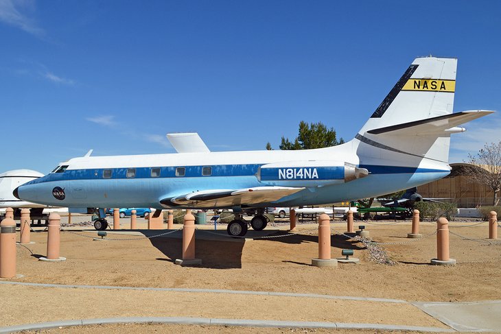 Lockheed Jetstar on display at the Joe Davies Heritage Airpark