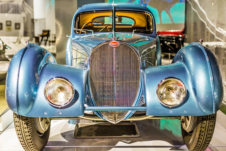 1936 Bugatti co-owned by the Mulling Automotive Museum