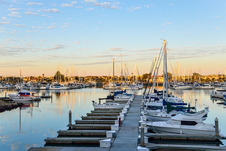 Boats in Channel Islands Harbor