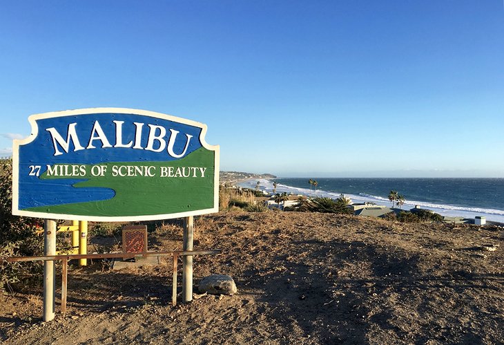 View toward Malibu, coming from Oxnard