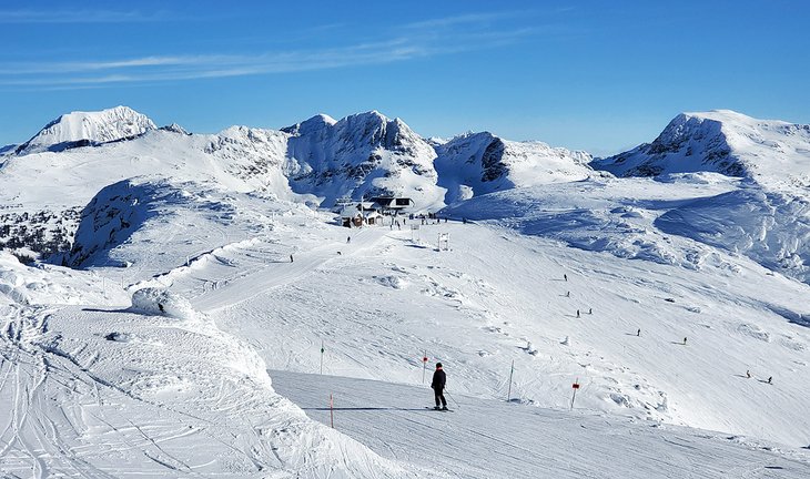 Skiing at Whistler Blackcomb Ski Resort