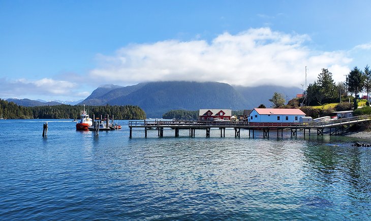 Waterfront in Tofino, Clayoquot Sound