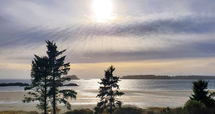 Mackenzie Beach in the late afternoon