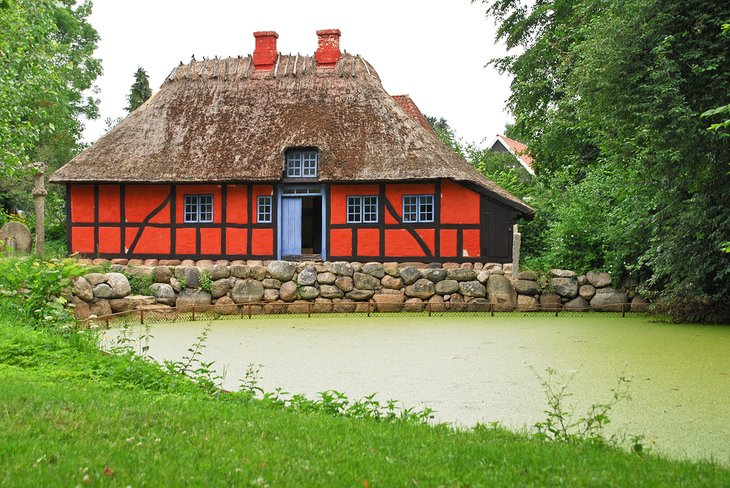 La forge du musée en plein air du village de Fionie, Copenhague