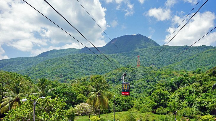 Cable car in Puerto Plata