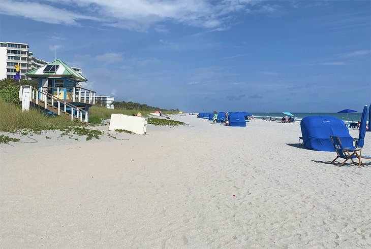 The beach at Atlantic Dunes Park