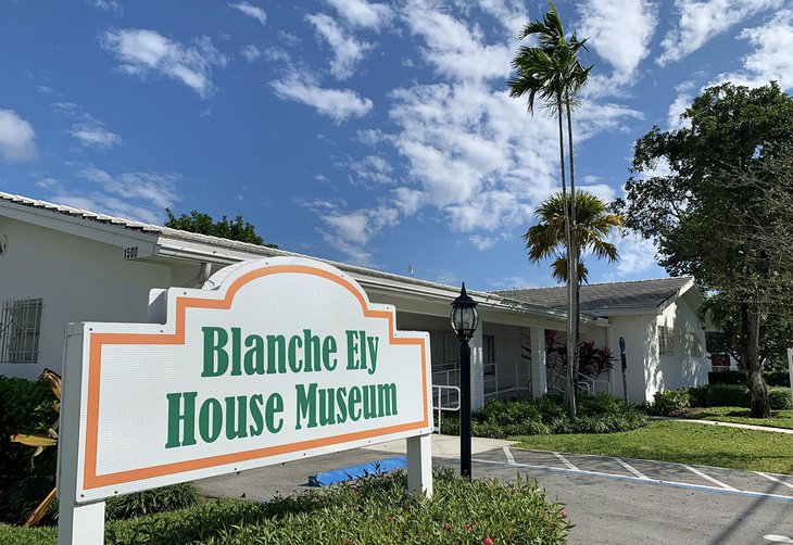 The Blanche Ely House Museum is home to a thriving creative community.