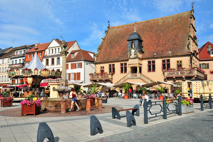 The picturesque village of Molsheim