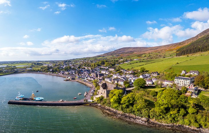 Aerial view of Carlingford