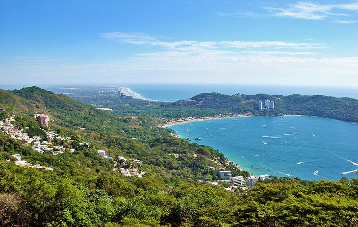 View over Punta Diamante