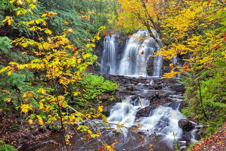 Hungarian Falls on the Keweenaw Peninsula