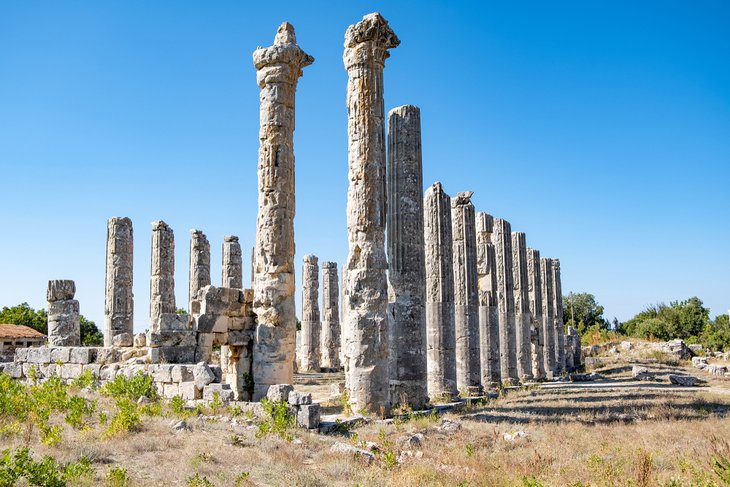 The Temple of Zeus at Uzuncaburc