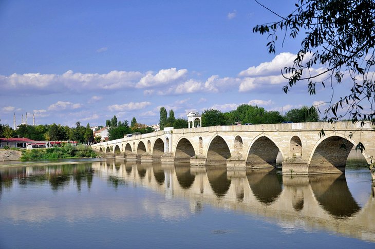 Edirne's Meriç Bridge